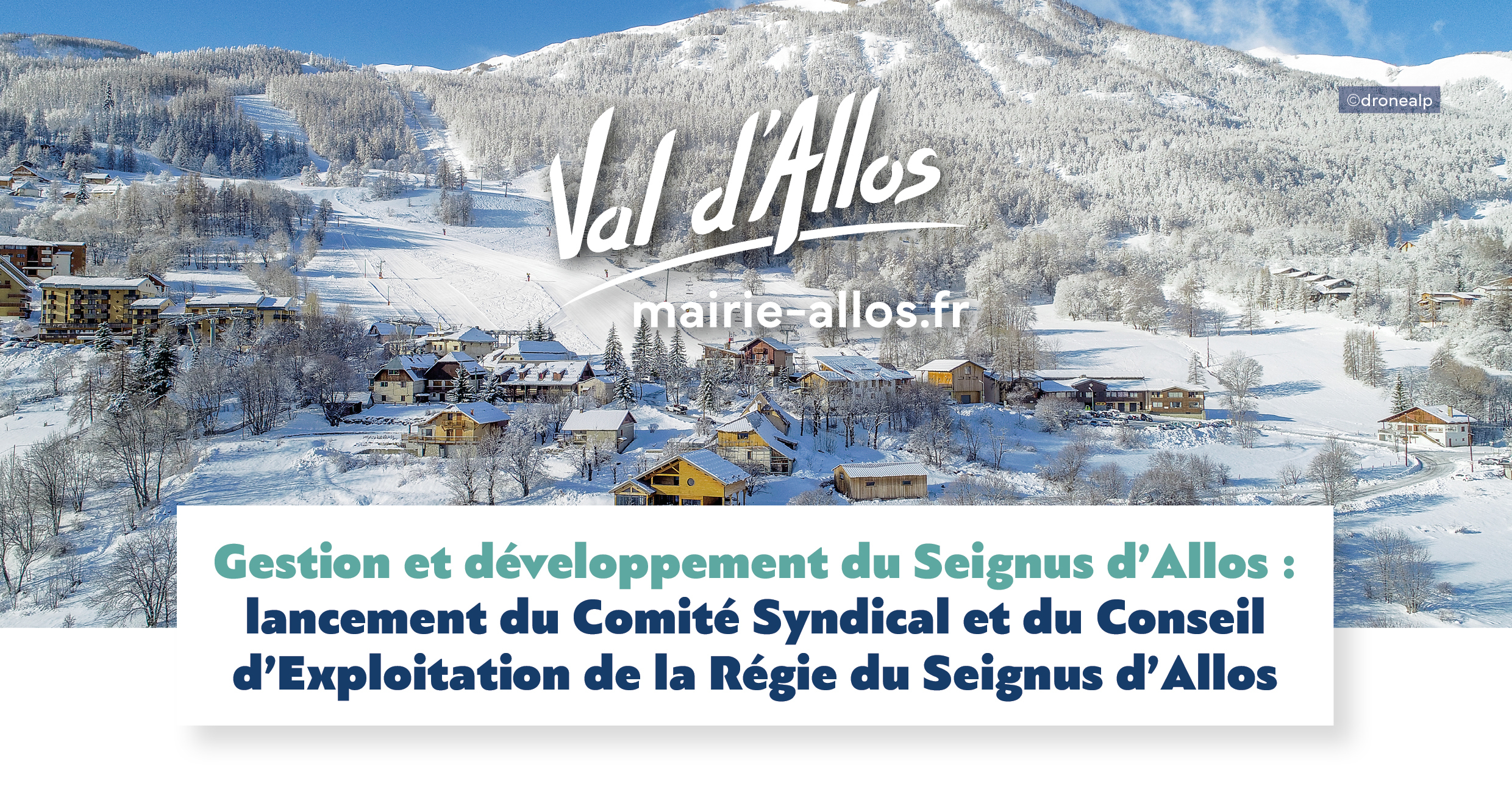 Gestion et développement du Seignus d’Allos : lancement du Comité Syndical et du Conseil d’Exploitation de la Régie du Seignus d’Allos