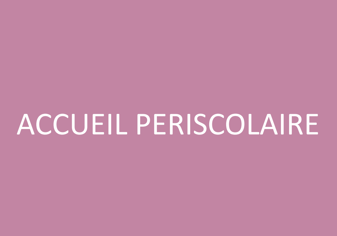 Accueil Périscolaire