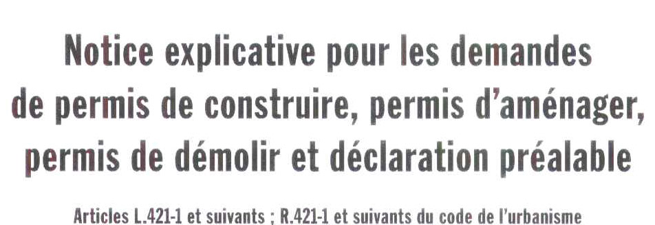 Les autorisations d'urbanisme